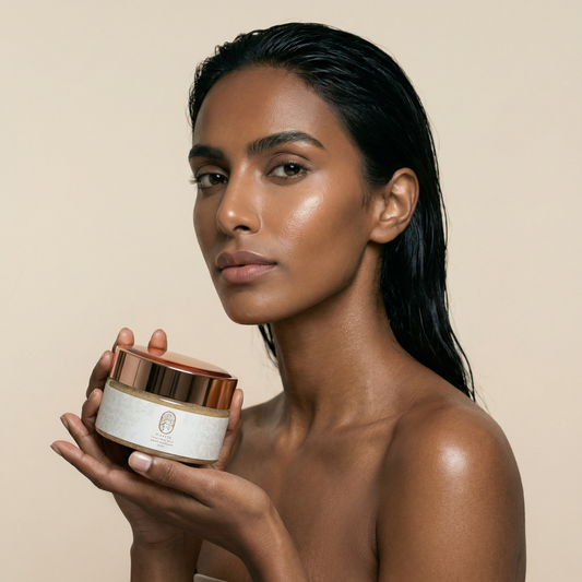 مقشر الجسم بالكركم