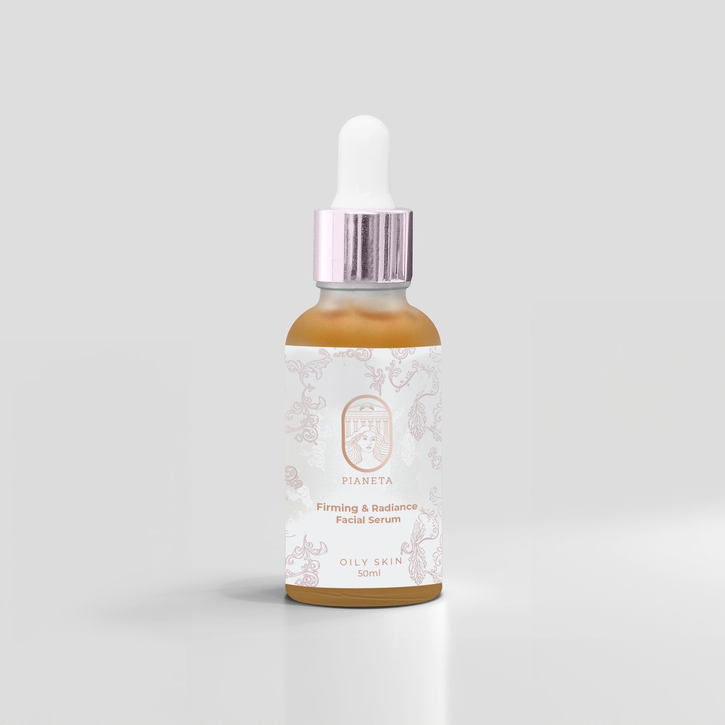 Brightening and tightening face serum for oily skin 